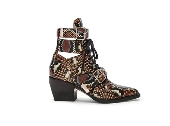 Chloé botines Multicolor 