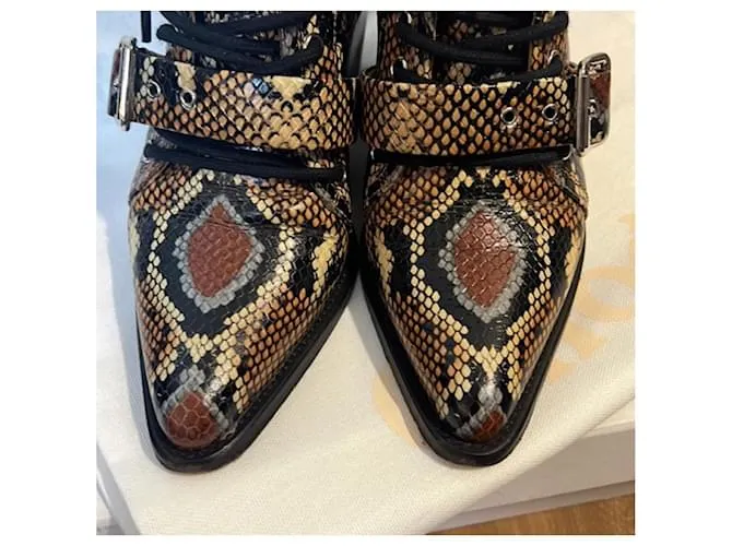 Chloé botines Multicolor 