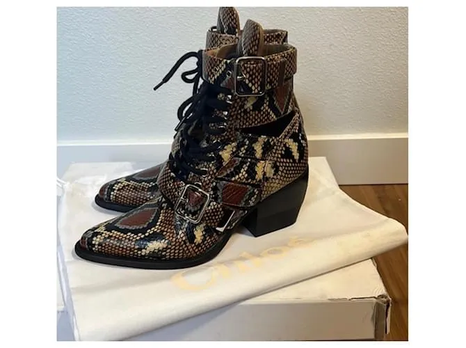 Chloé botines Multicolor 