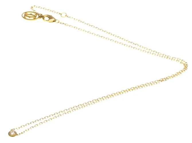 Collar Péndulo Diamantes Ligeros de Cartier 