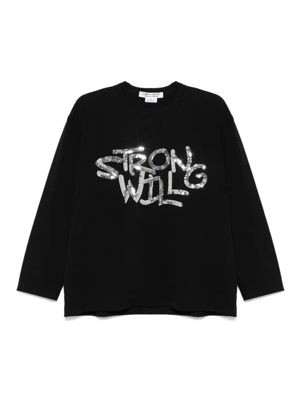 COMME DES GARCONS CAMISETA  STRONG WILL