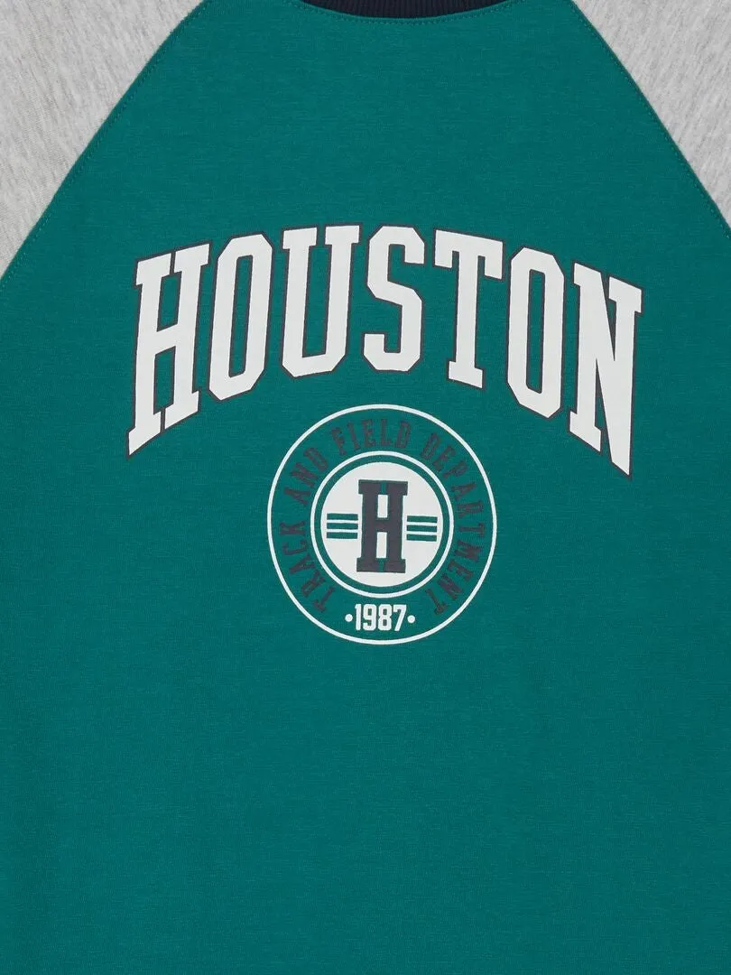 CONJUNTO DE JOGGING CORTO DE TELA DE CHáNDAL   2 PIEZAS  VERDE
