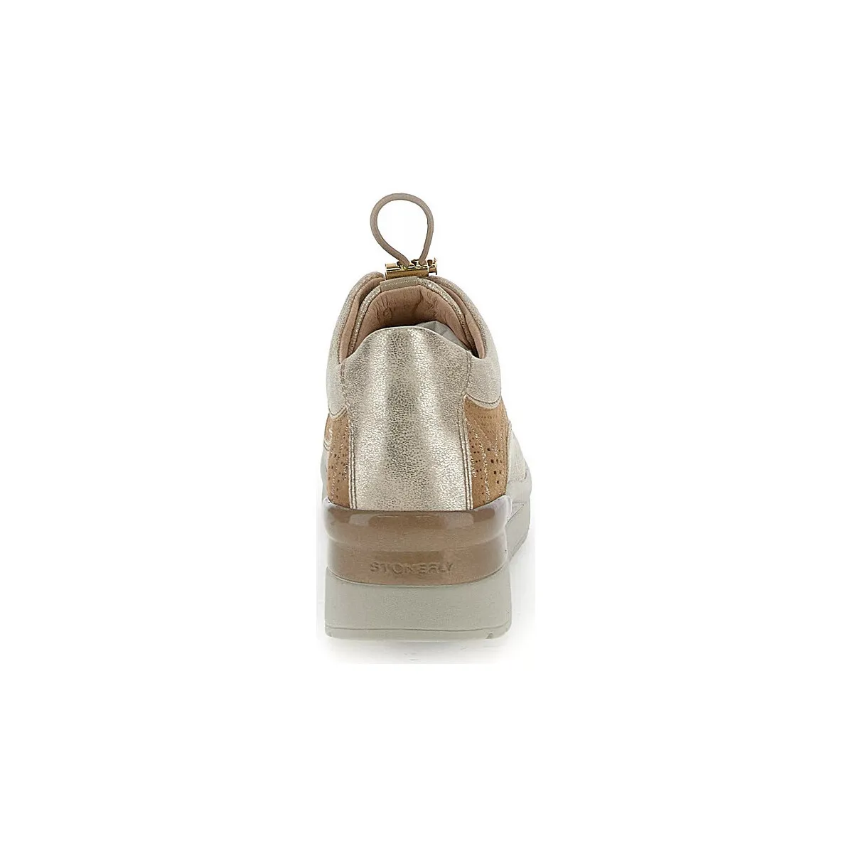 CREAM 38 S. LAMINATED/VELOUR 221039 MARRÓN