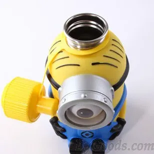 Cute Minions Cartoon Stainless Steel Big Vacuum Cup