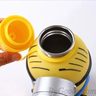 Cute Minions Cartoon Stainless Steel Big Vacuum Cup