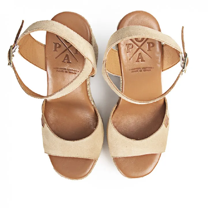 CUñA TACON MONSUL SERRAJE BEIGE POPA