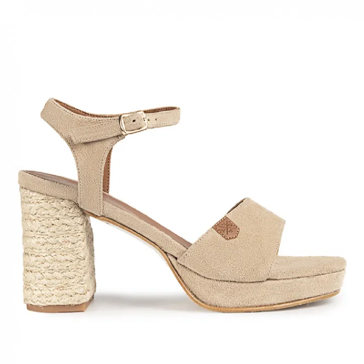 CUñA TACON VAO SERRAJE BEIGE POPA