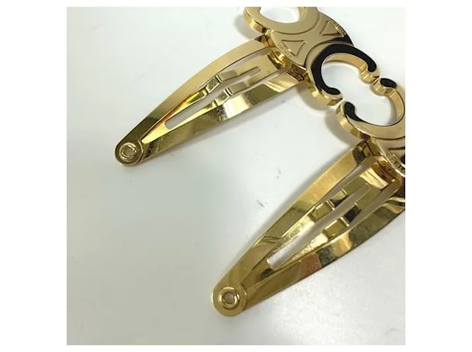 Céline Clip para el cabello Celine Triomphe Dorado 