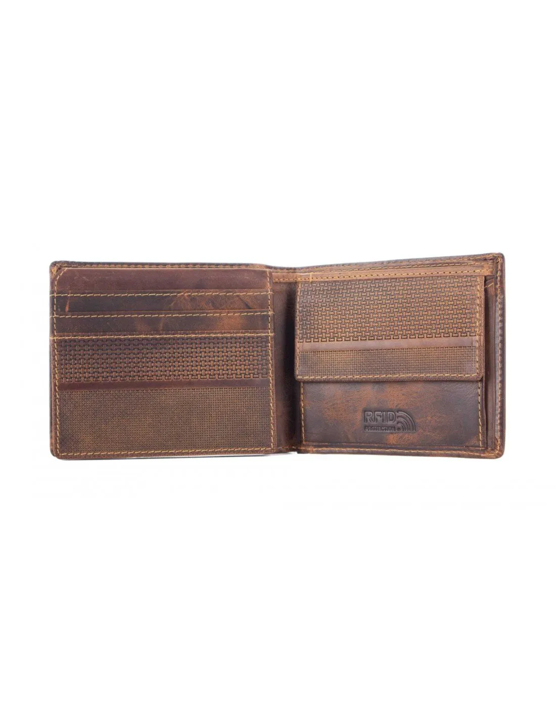 DAKAR  MONEDERO MARRóN K1069GE HOMBRE