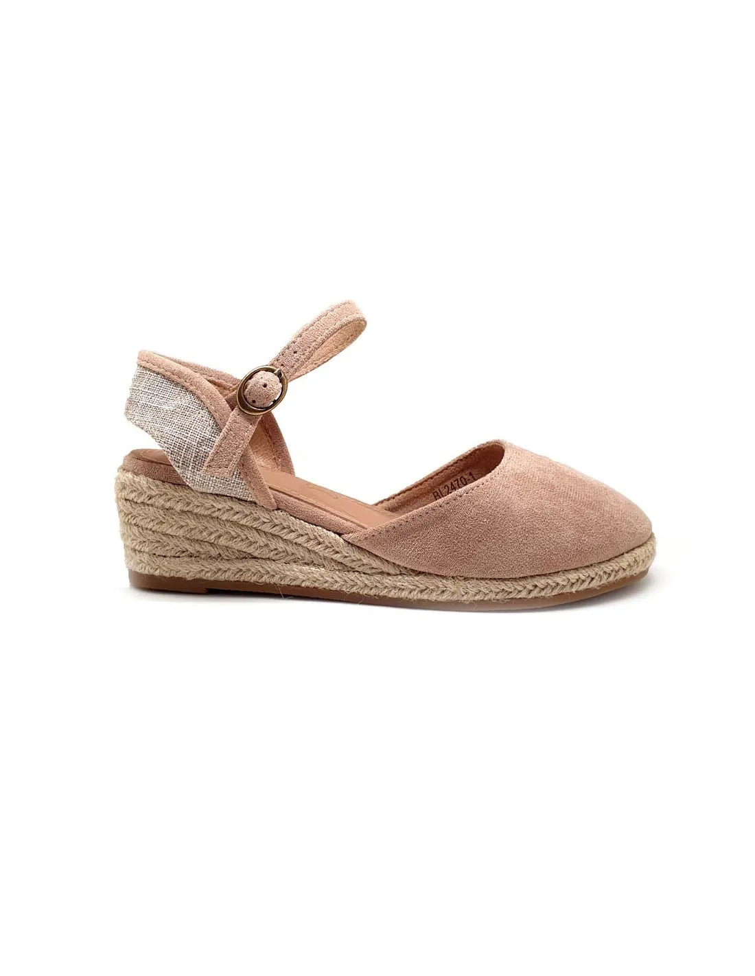 DAVINIA CUÑA YUTE BEIGE COMODA Y VERANIEGA BL24701BG