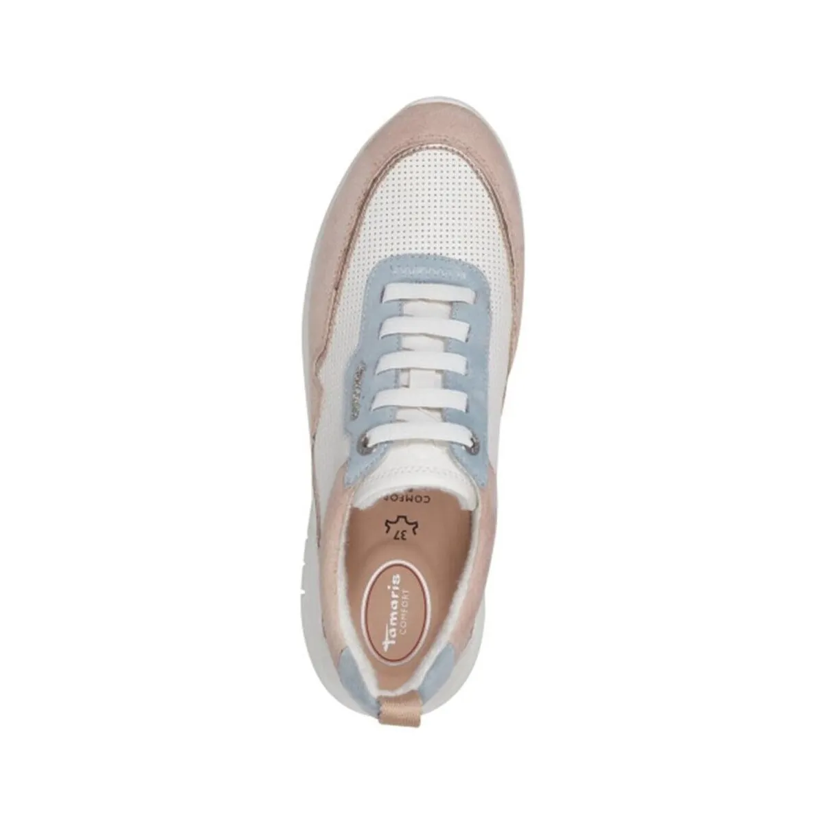 DEPORTIVA  83706 PIEL BLANCA