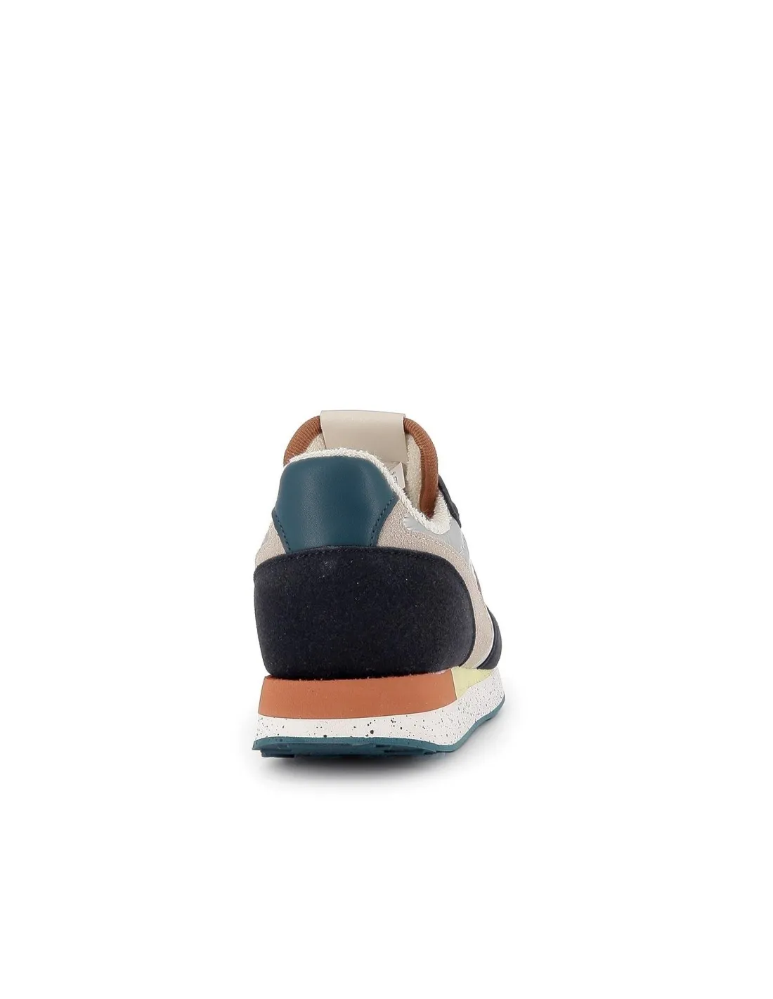 Deportivas urbanas nylon detalles azul marino VICTORIA