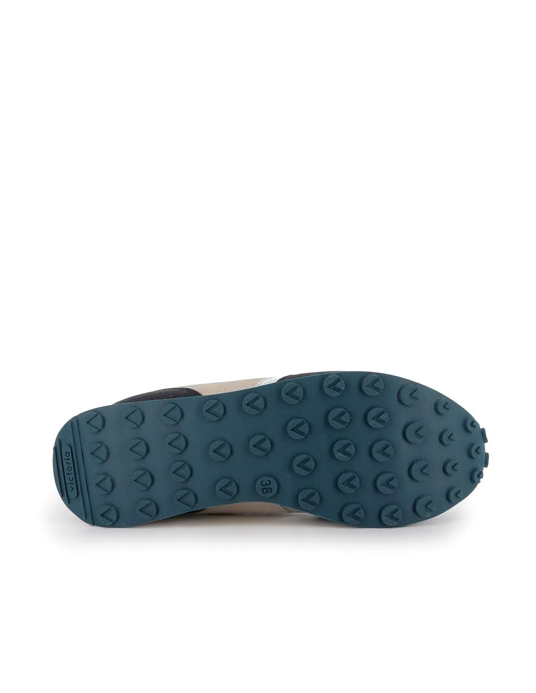 Deportivas urbanas nylon detalles azul marino VICTORIA