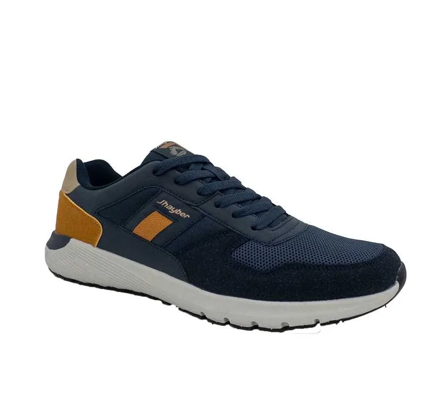 DEPORTIVO J´HAYBER CHADENA ZA582027 CÓMODA Y LIGERA URBAN CASUAL PARA HOMBRE MIXTO REJILLA Y SINTÉTICO MARINO 27745
