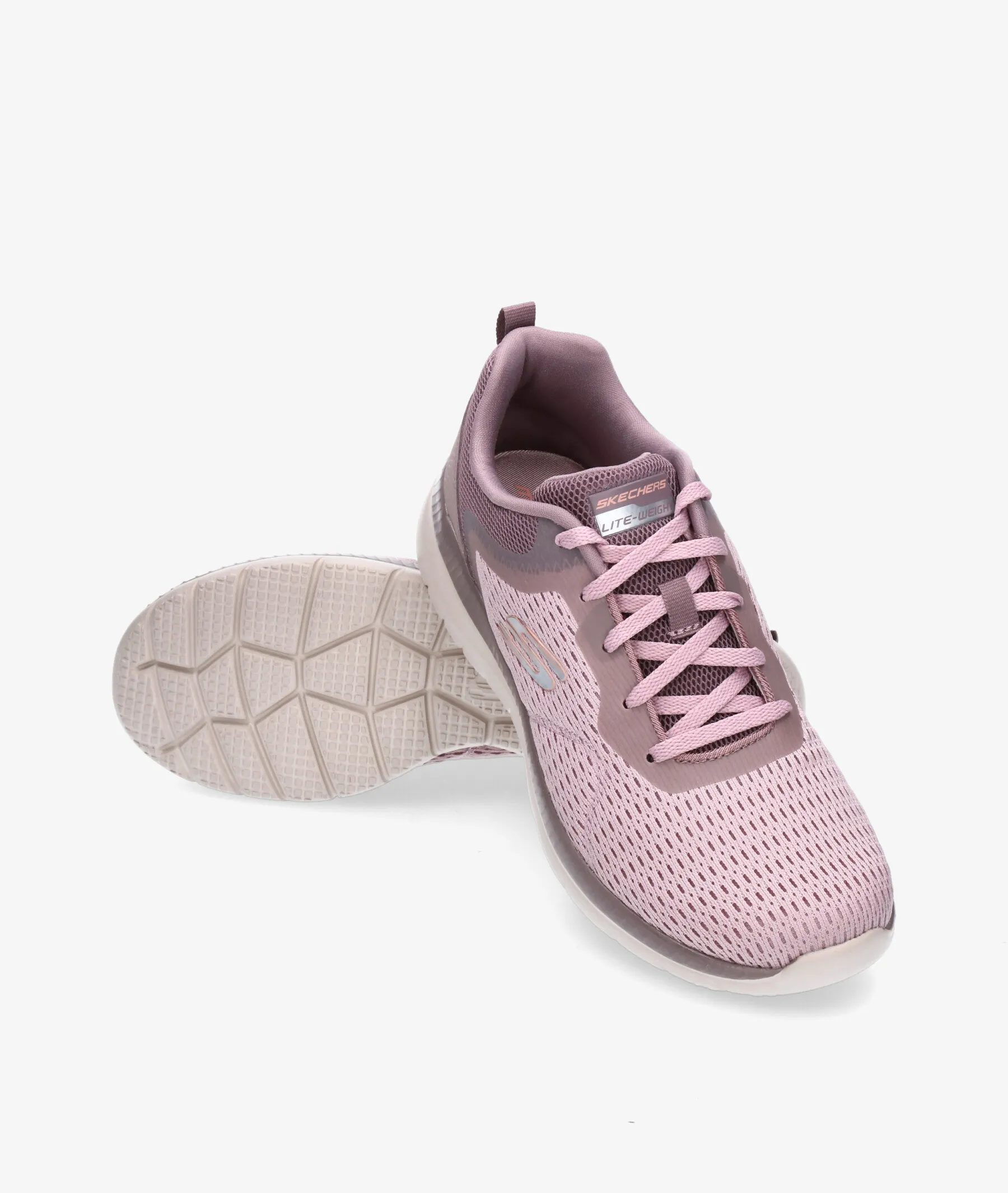 Deportivos Skechers 12607 en morado 