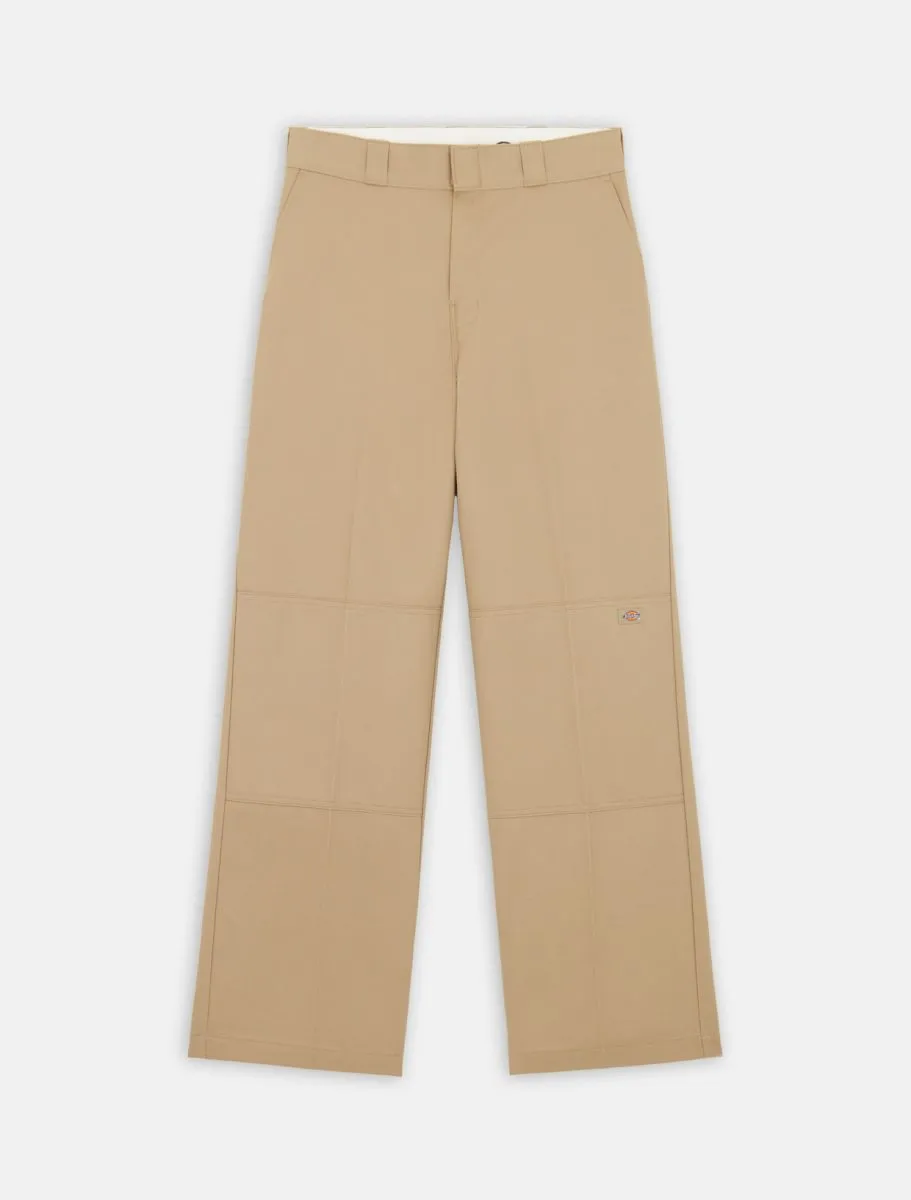 dickies pantalón mujer double knee rec khaki