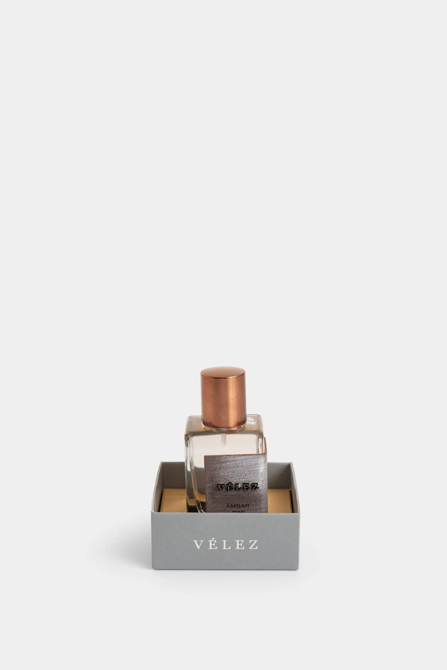 Eau de toilette Ámbar viajero masculino 50ml