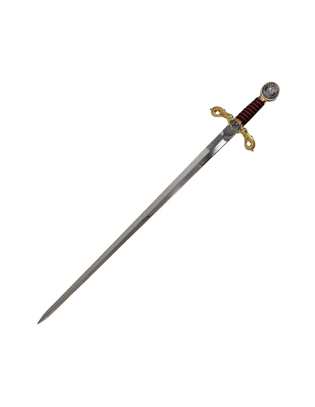 Espada Cristobal Colón en Oro