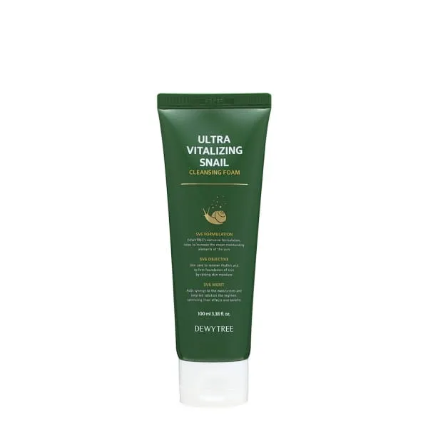 Espuma limpiadora DEWYTREE ULTRA VITALIZING SNAIL CLEANSING FOAM