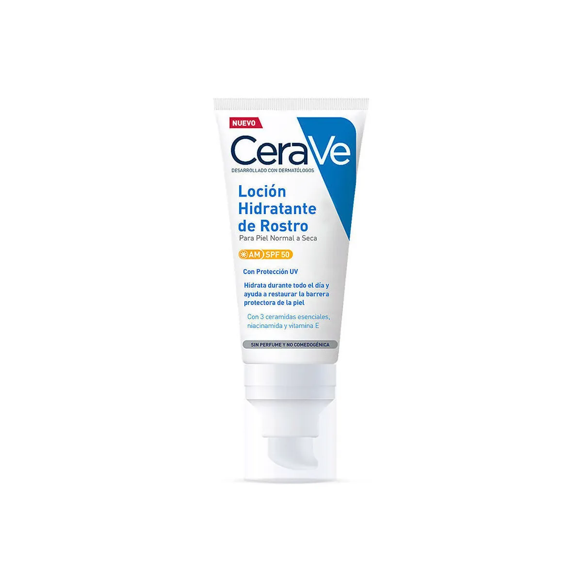 Facial Moisturising Lotion Spf50 For Normal To Dry Skin