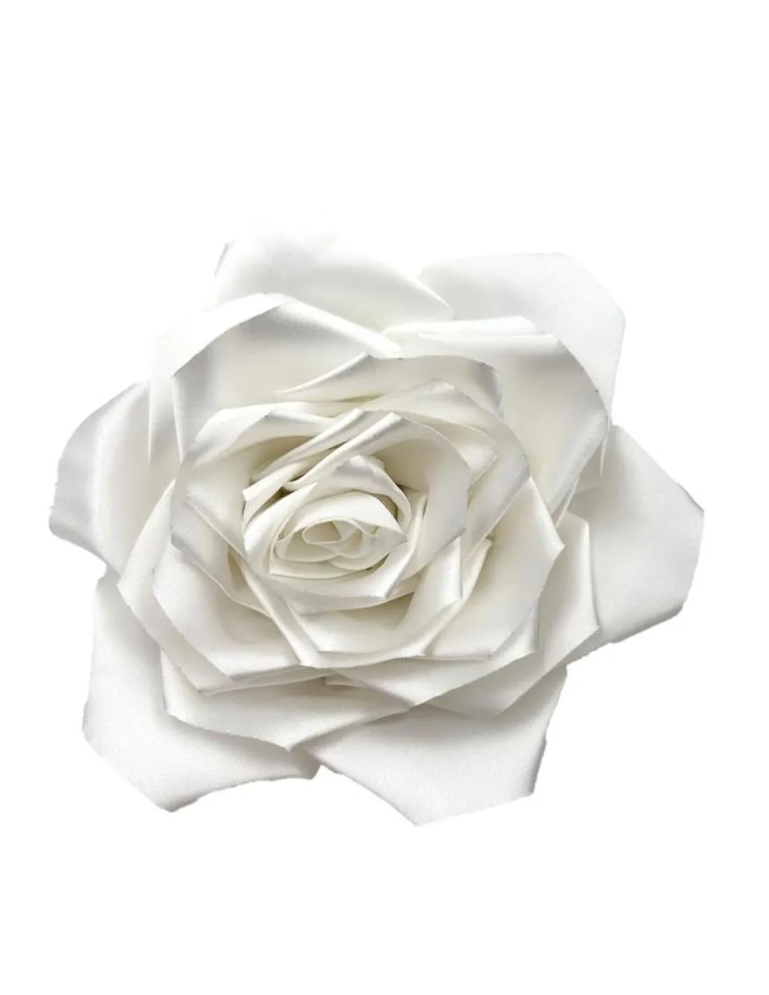 FLORES BLANCAS DE FIESTA PARA BROCHE O CABELLO