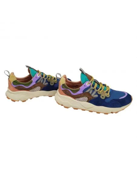 FLOWERMOUNTAIN Zapatillas Yamano 3 Navy/Light Blue/Brown