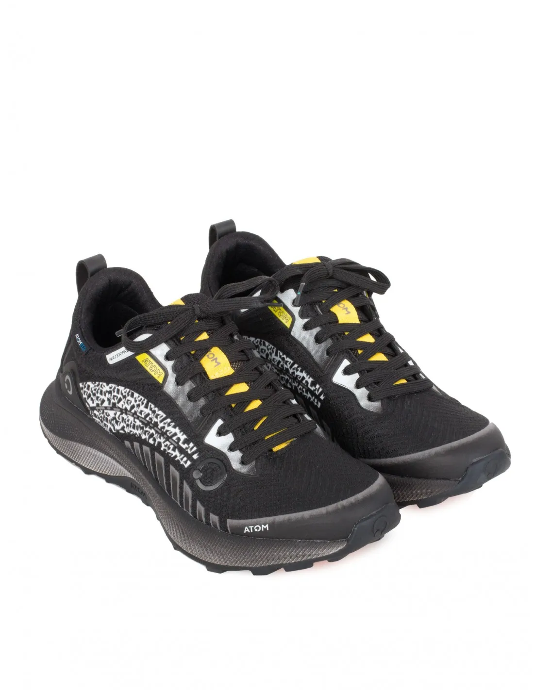FLUCHOS Zapatillas Trekking Impermeables Negras