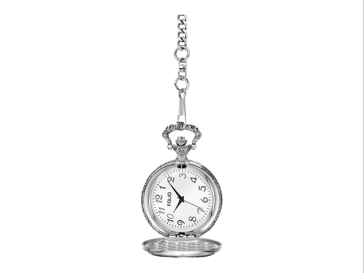 Folio Fmdfl 6026 Plata/oro Reloj Caballero Set 3 Pzas Caballero          (010)