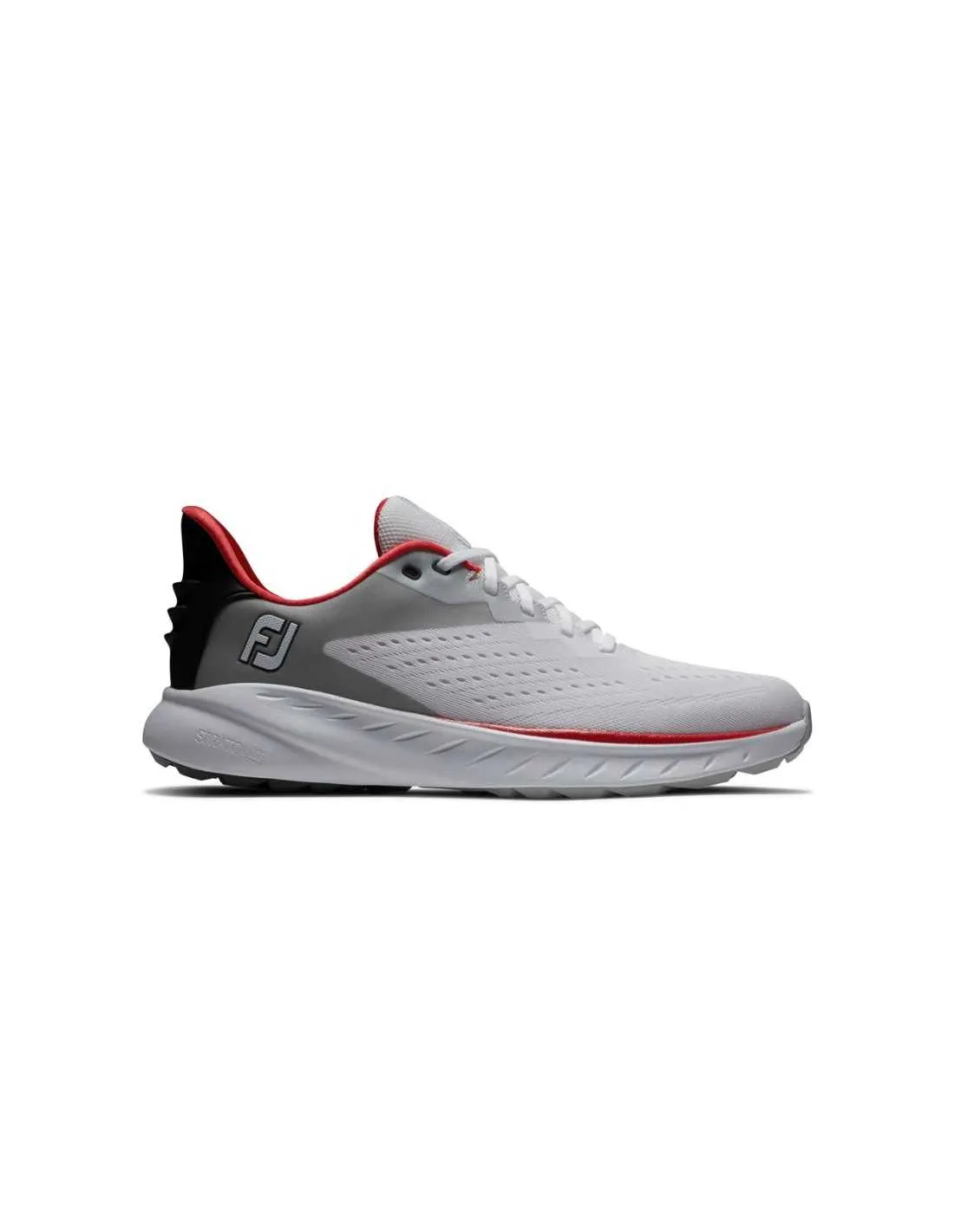 FOOTJOY FLEX XP WHITE/BLACK/RED  ZAPATO HOMBRE