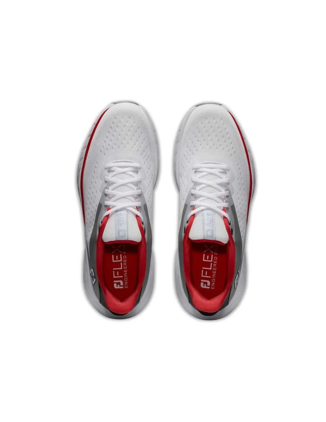 FOOTJOY FLEX XP WHITE/BLACK/RED  ZAPATO HOMBRE