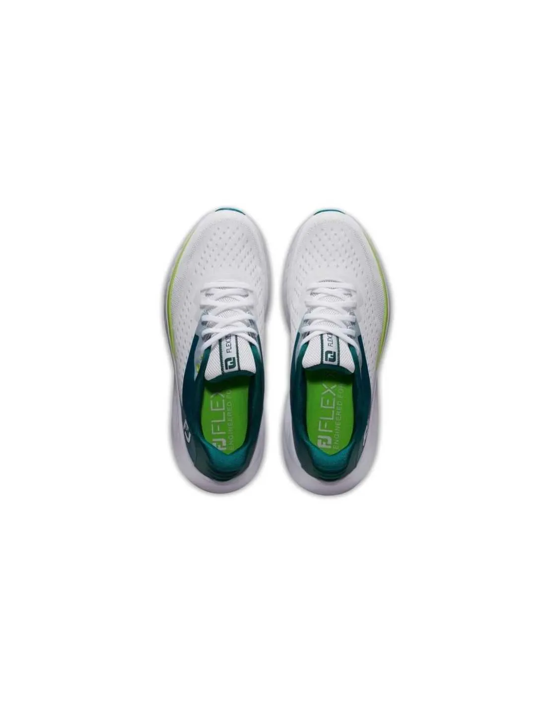 FOOTJOY FLEX XP WHITE/TEAL/LIME  ZAPATO MUJER