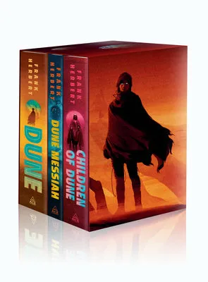 FRANK HERBERT'S DUNE SAGA 3BOOK DELUXE HARDCOVER BOXED SET: DUNE, DUNE MESSIAH, AND CHILDREN OF DUNE