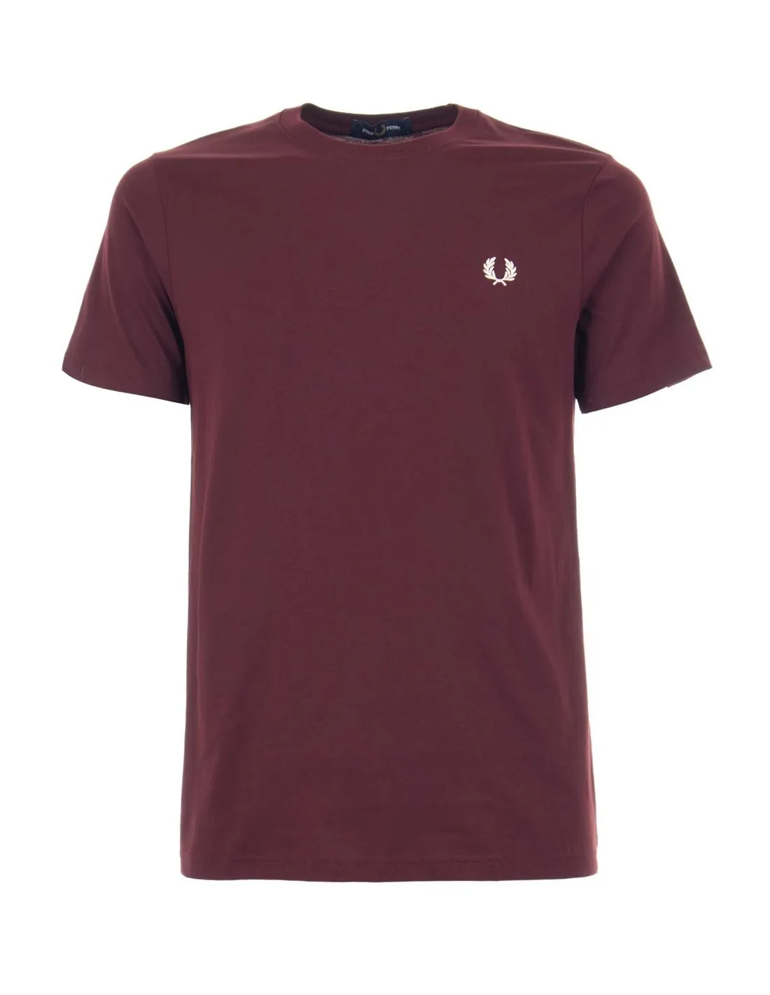FRED PERRY  CAMISETA BURDEOS M1600 HOMBRE