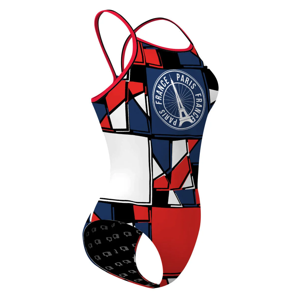 FRENCH MOSAIC 2024  SKINNY STRAP SWIMSUIT