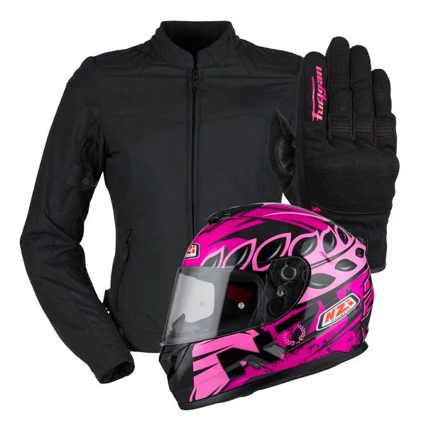 Furygan Pack Carnet de Conducir Moto Mujer 