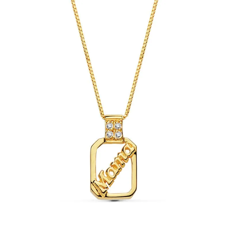 Gargantilla Oro Mamá
