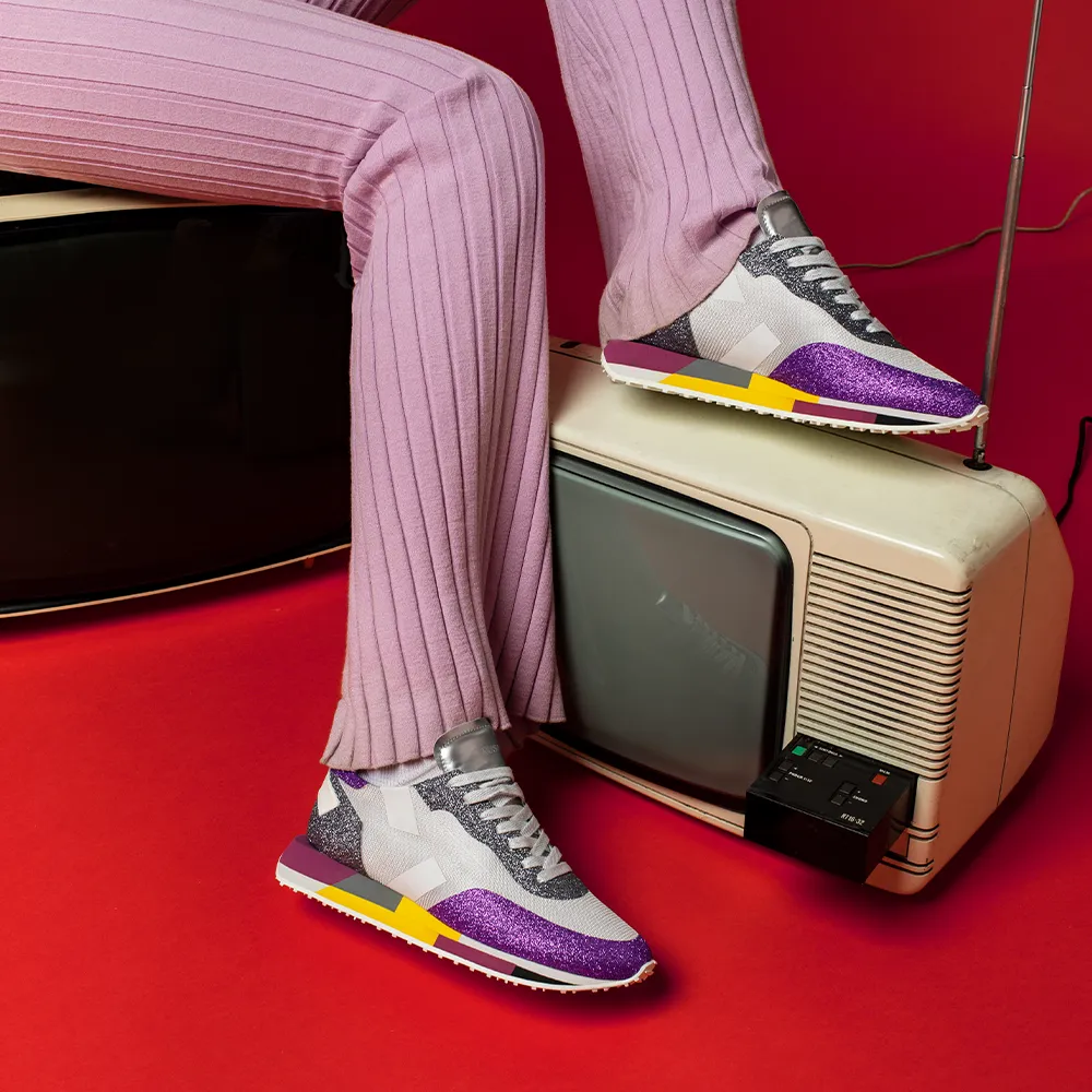 Ghoud Star Low Grey/Violet Women SMLWMG14