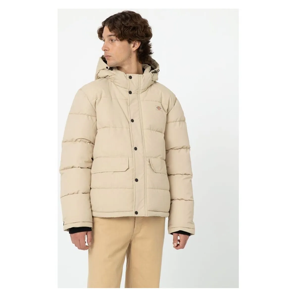 GLACIER PUFFER  DK0A4Y3WF95 IRISH CREAM