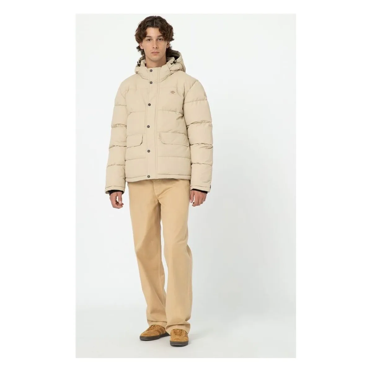 GLACIER PUFFER  DK0A4Y3WF95 IRISH CREAM