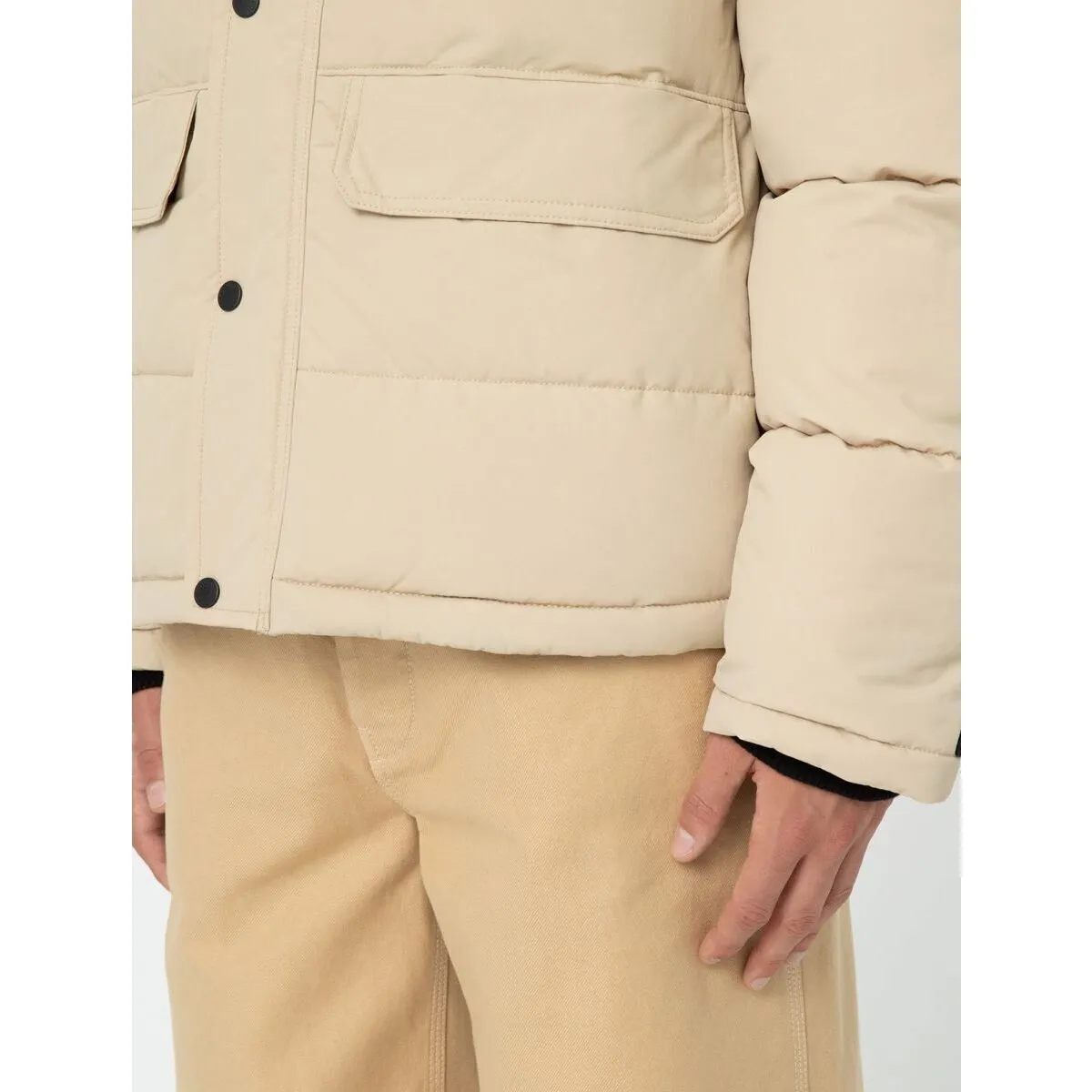 GLACIER PUFFER  DK0A4Y3WF95 IRISH CREAM