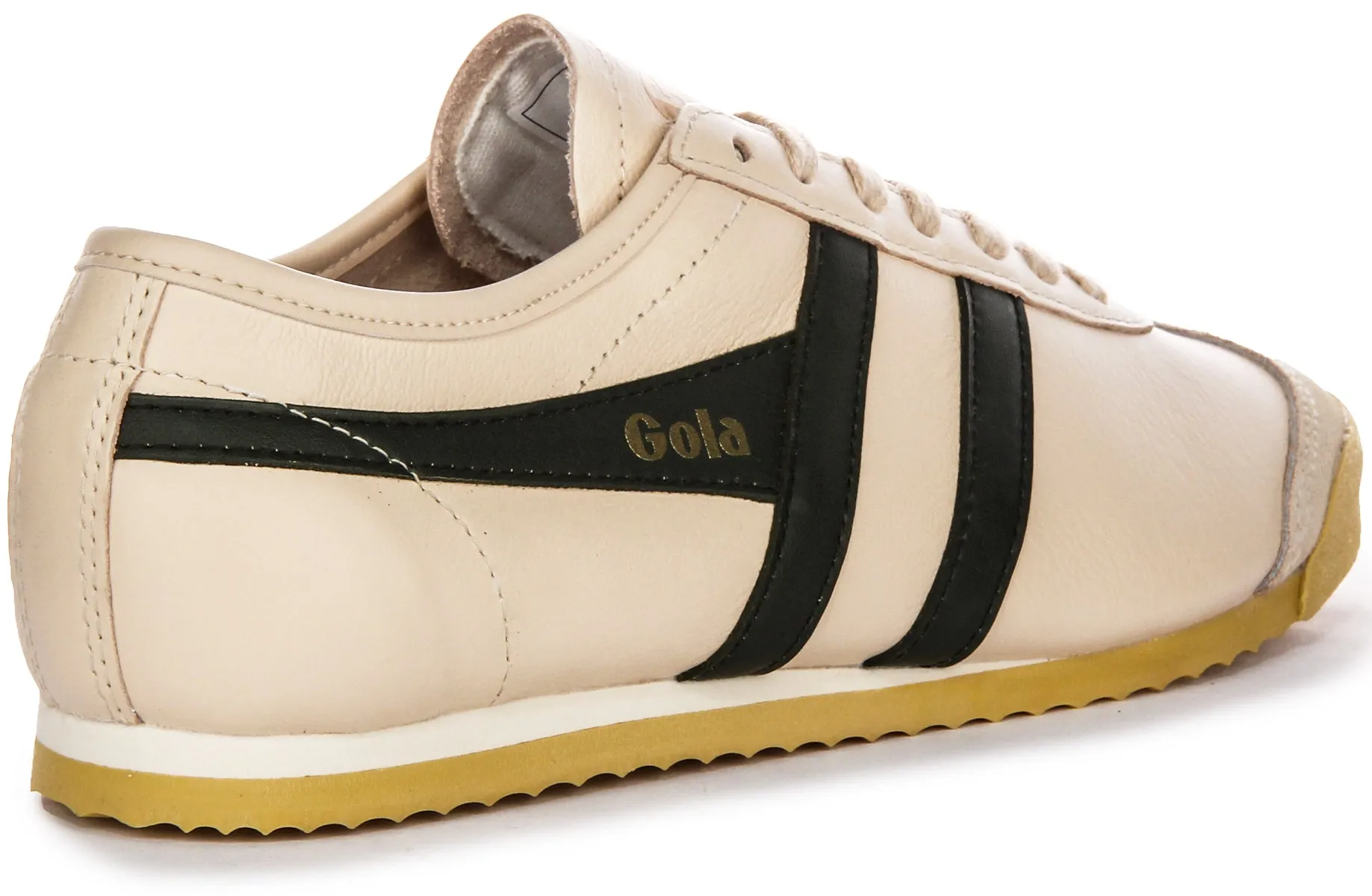 Gola Classics Race Leather In Yellow Black For Women