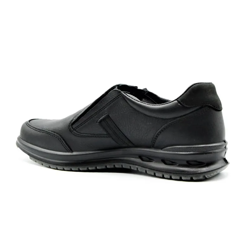 GRISPORT 43021 Negro y marrón. Zapato impermeable sport hombre