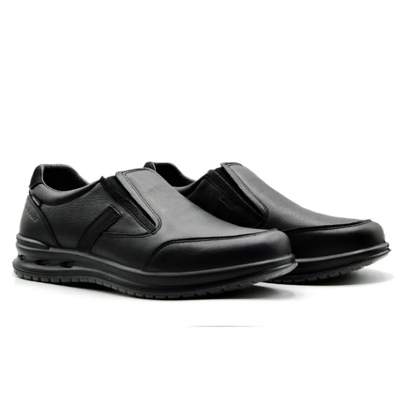 GRISPORT 43021 Negro y marrón. Zapato impermeable sport hombre