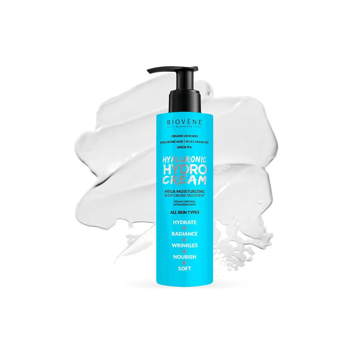 HYALURONIC HYDRO CREAM MEGAMOISTURIZING BODY CREAM TREATMENT