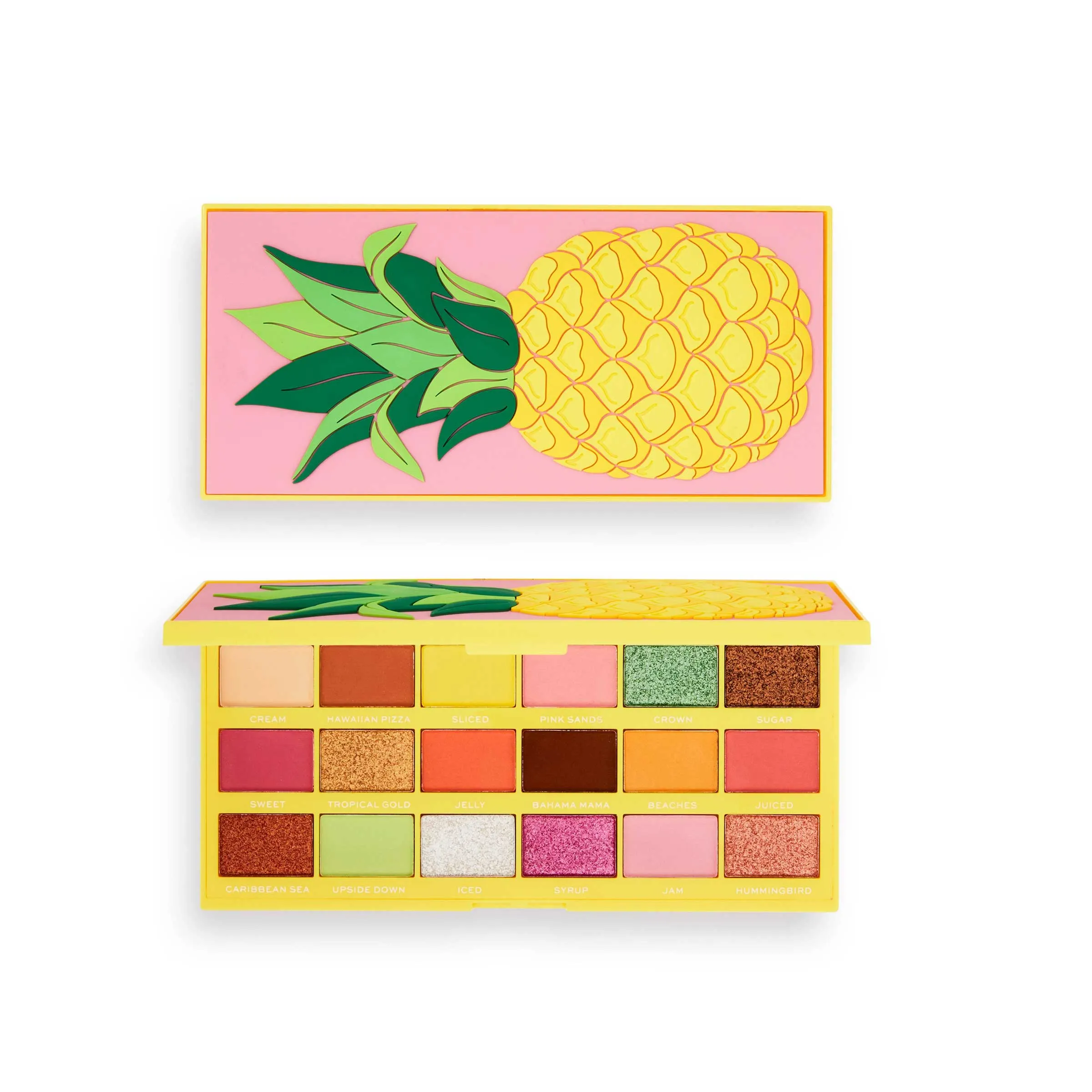 I HEART REVOLUTION  PALETA DE SOMBRAS TASTY PINEAPPLE