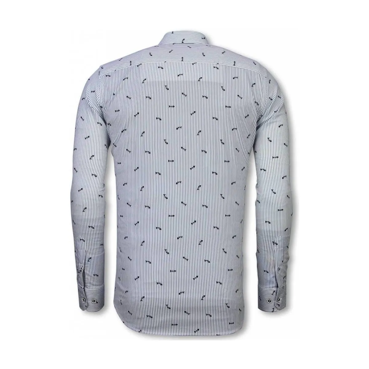 Italiana Slim Fit Fishbone Pattern