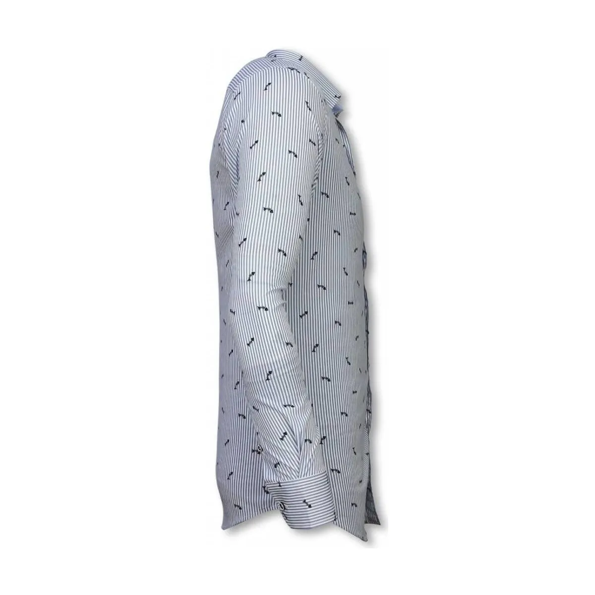 Italiana Slim Fit Fishbone Pattern