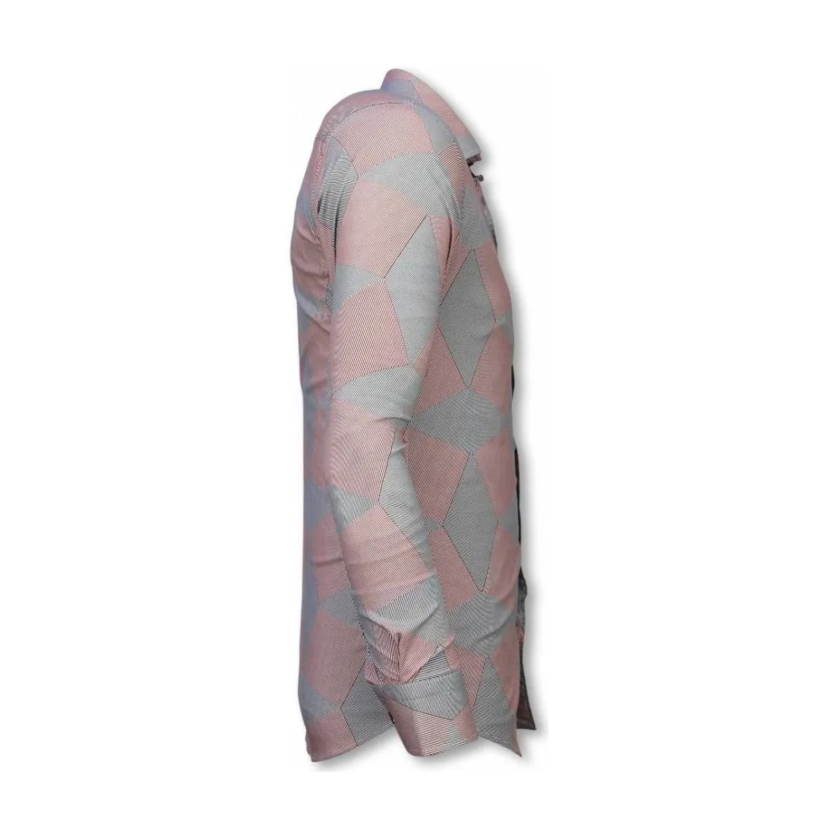 Italiana Slim Fit Line Pattern
