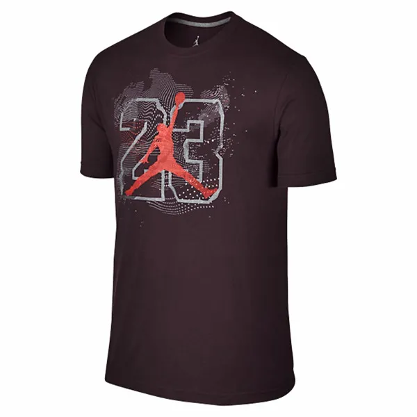 Jordan Camiseta AJXIII Pixel (634/burdeos/infrarrojo23)