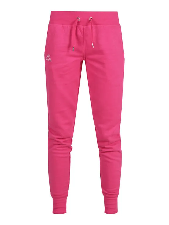 Kappa Pantalón deportivo de mujer con interior polar y puños.